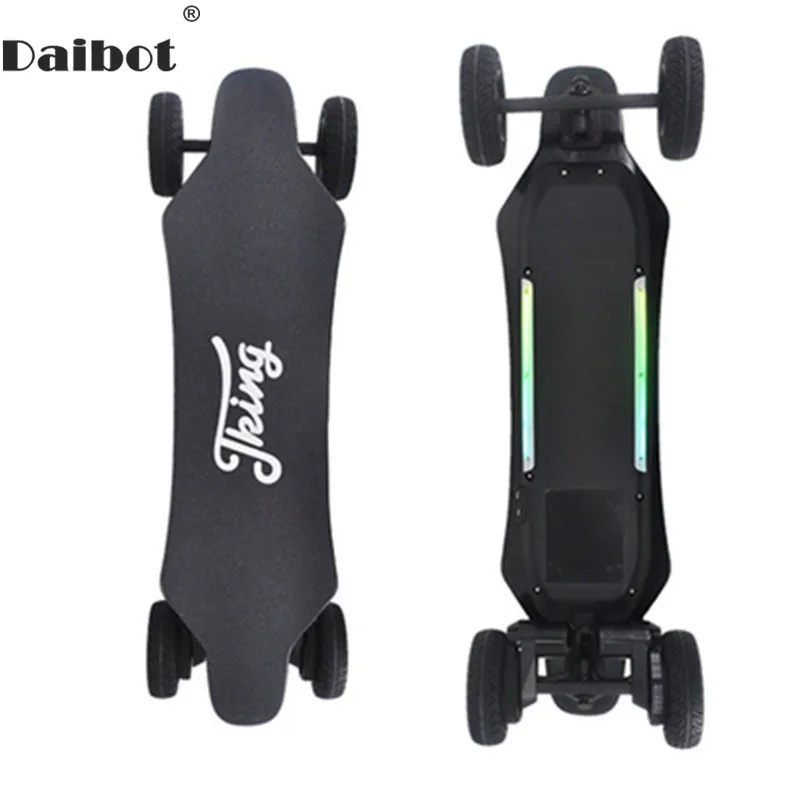 

Four Wheels Electric Scooter SUV Electric Scooters Powerful 2000W 40km/h Electric Scooter Skateboard with Colorful Lights