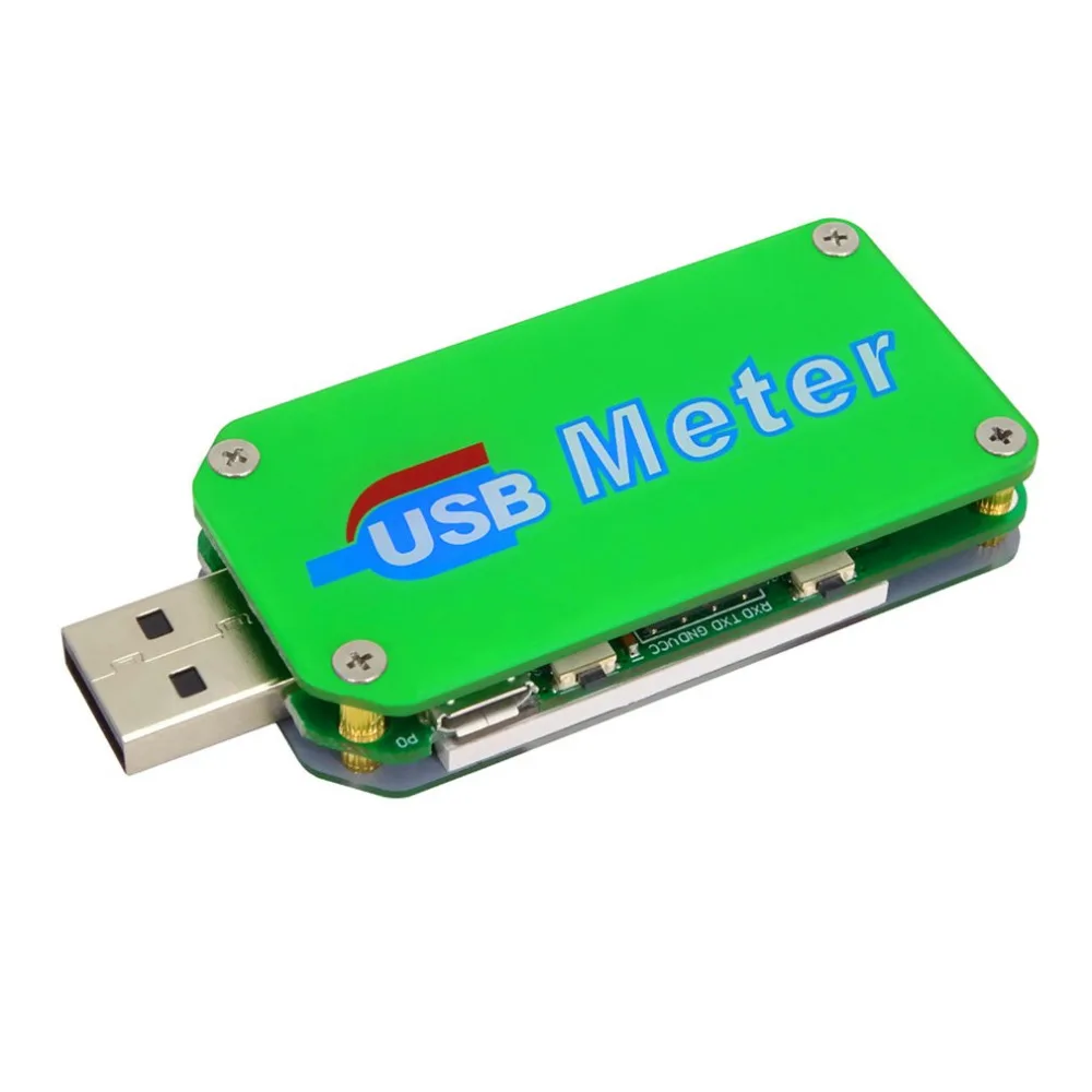 

UM24/UM24C USB 2.0 Color Display Tester Voltage Current Meter Voltmeter Amperimetro Battery Charge Measure Cable Resistance