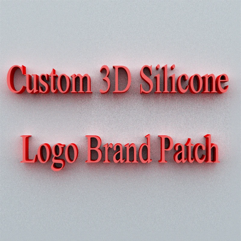 

Custom Brand Logo Patch Iron on 3D Silicone Sticker /Contact customer service to tell you how to buy