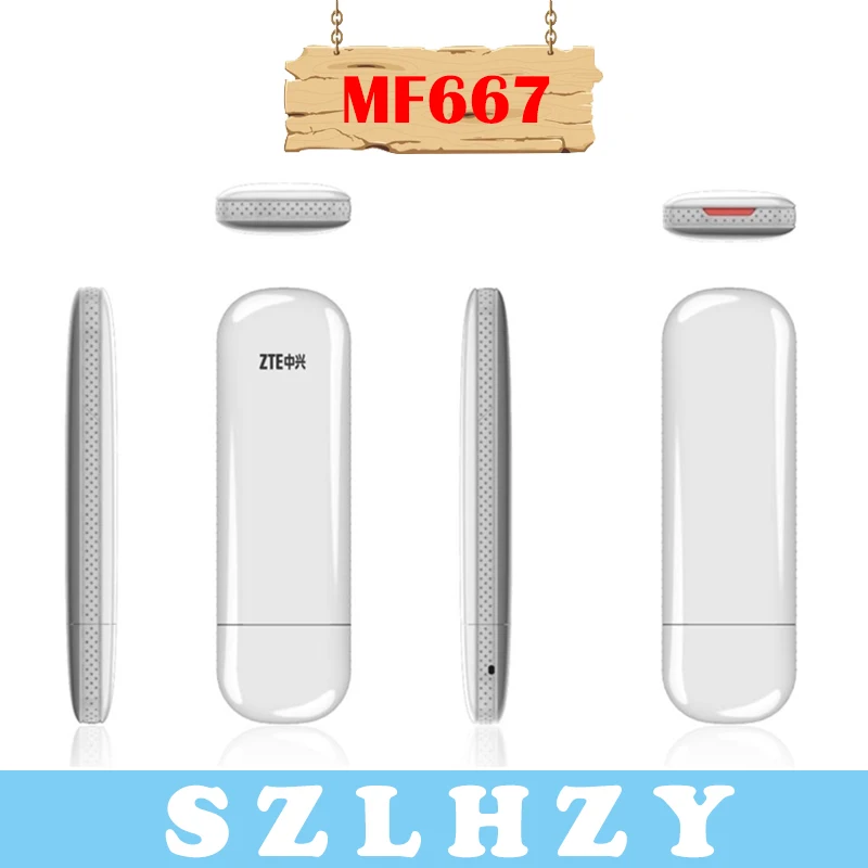 Разблокированный оригинальный zte MF667 3g usb-накопитель 3g Мини-Модем роутер для домашнего офиса ноутбука PK E3131 E369 логотип и цвет в случайном