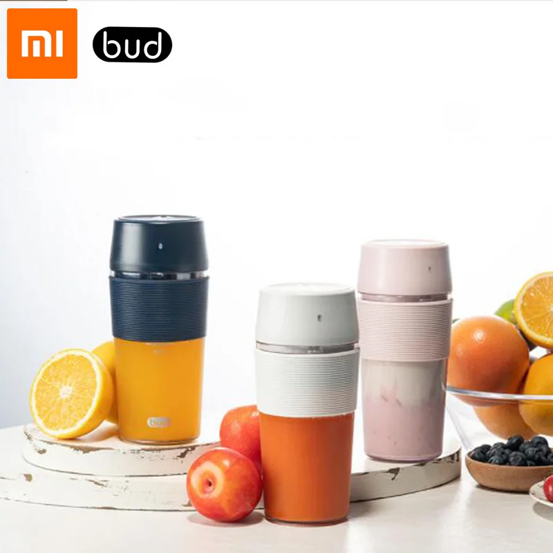 

xiaomi bud Portable juicer cup waterproof Electric Rechargeable Smoothie Blender Machine Mixer Handheld Mini fruit Juice Maker