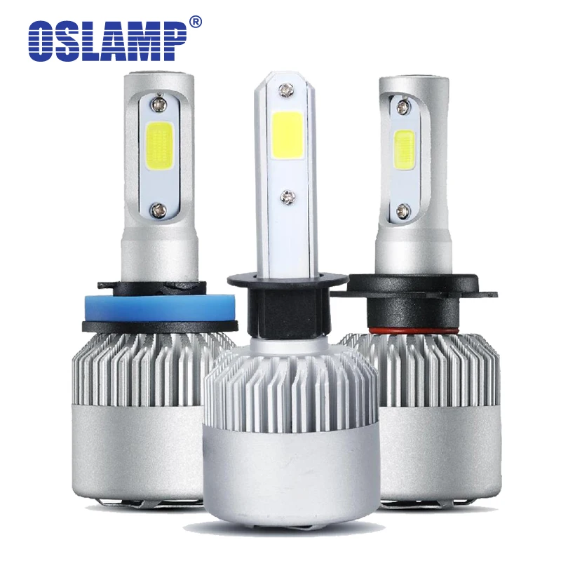 

Oslamp H11 Led Bulbs 72W H7 H1 Led Car LED Headlight 8000LM 6500k Auto Led Headlamp Light for FORD/Focus/Fiesta/Mondeo