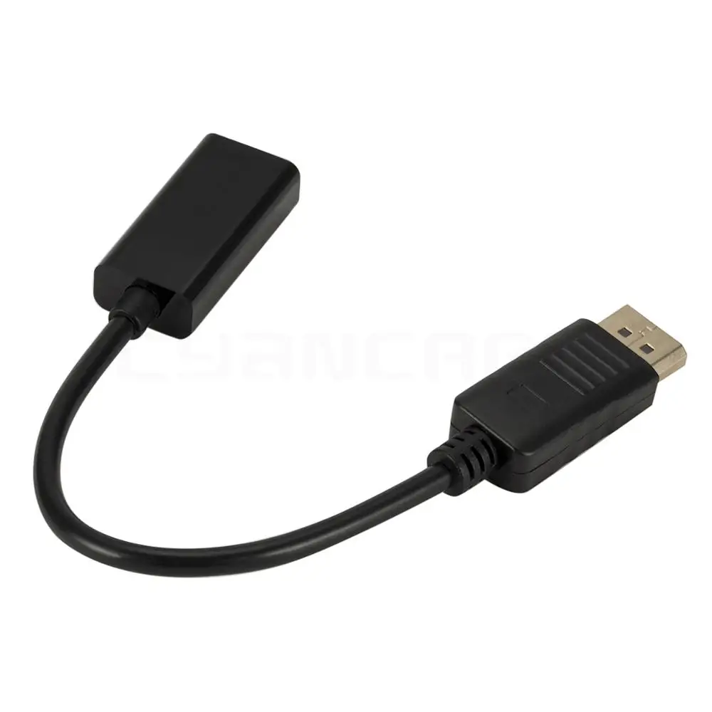 Video Cable Convert Displayport DP to HDMI Port Cable Male-Female Adapter for Computer HDTV Monitor Projector Support 1080P Video Cable Convert Displayport DP to HDMI Port Cable Male-Female Adapter for Computer HDTV Monitor Projector Support 1080P