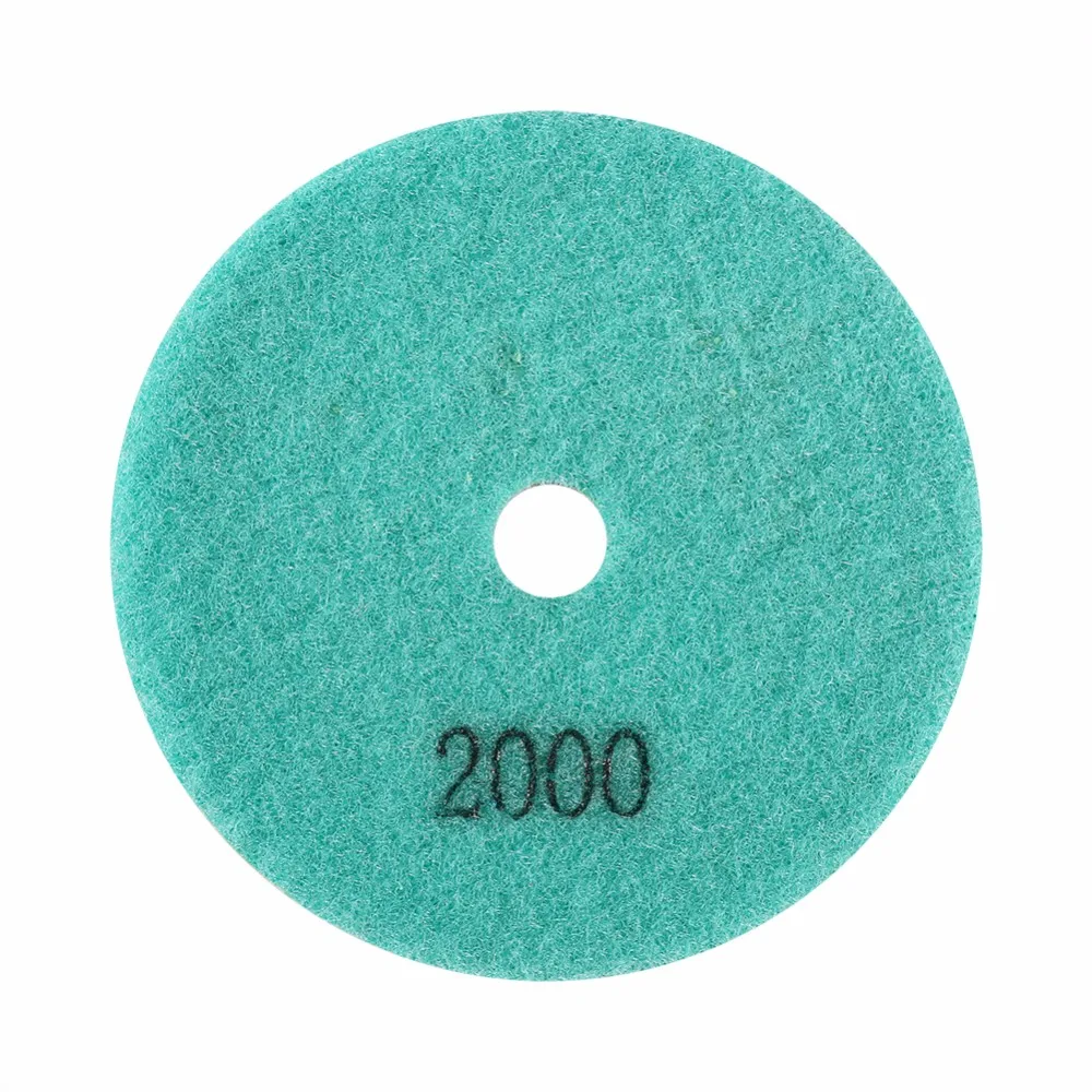 Новое поступление 100 мм " Мокрого алмазного шлифовального диска полировальный диск для гранита мраморного камня