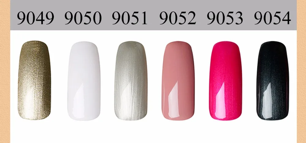 Лак для ногтей rstyle 8 мл 9001-9062 чистый цвет УФ-гель для ногтей Soak Off Nail Art Полупостоянный гель лак набор для наращивания ногтей праймер