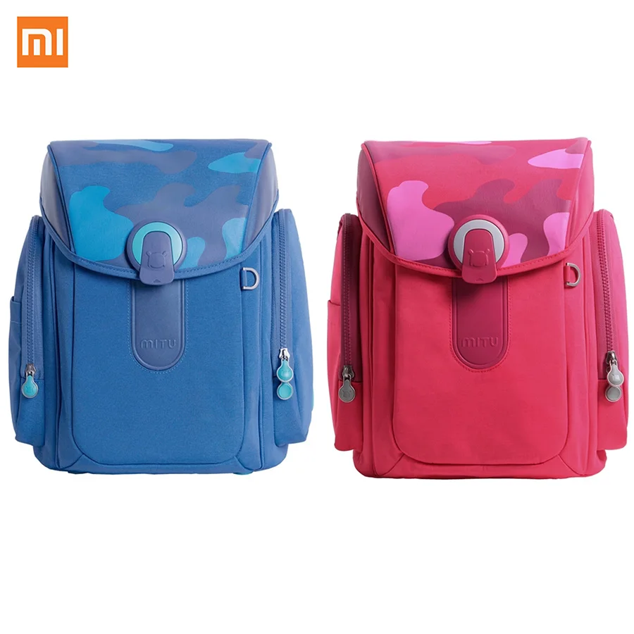 Xiaomi 13L 1kg Weight Night vision Waterproof Kids' Shool Bag Casual Decompression Spinal Dirt-Resistant Children Book bag 1-3-6