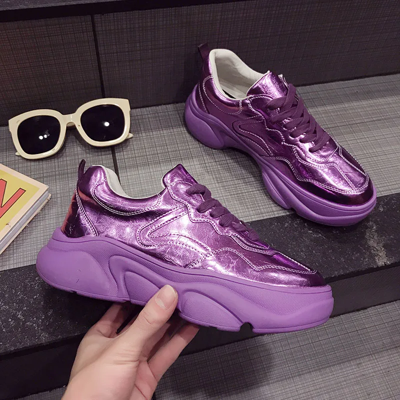 

2019 Spring New Designer Wedges Shoes Female Platform Sneakers Women Tenis Feminino Casual Female Shoes Woman