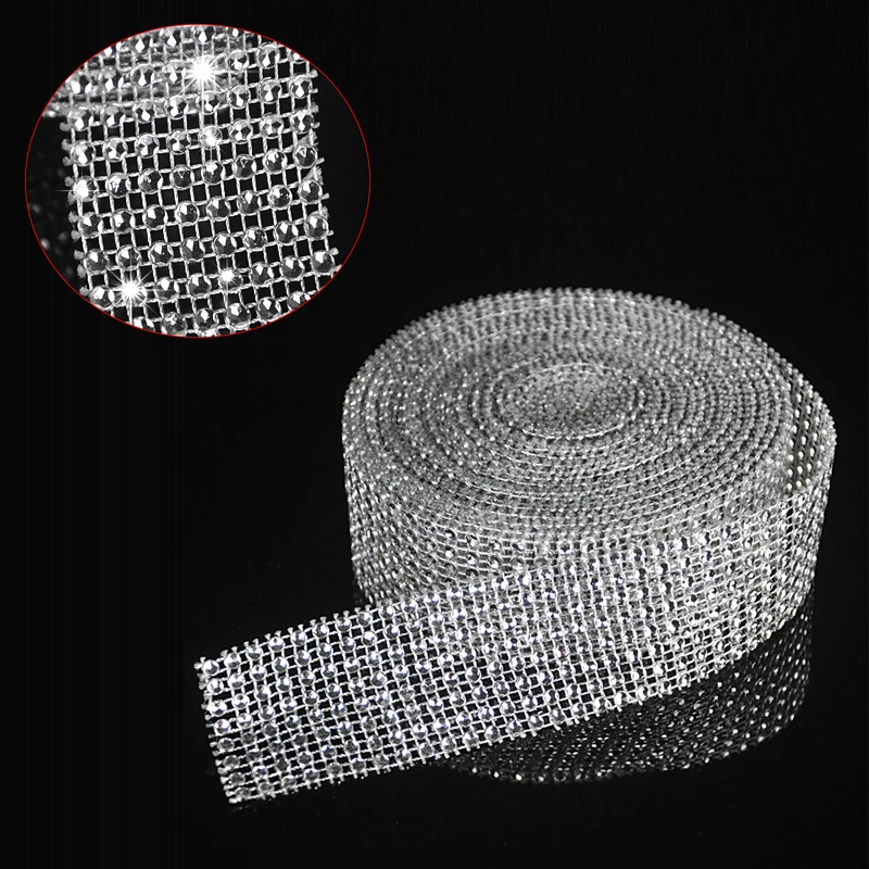 Wedding Reception Decorations Us Crystal Diamond Mesh Wrap Roll