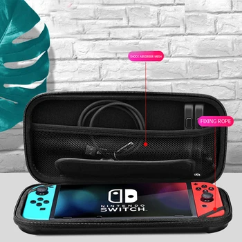

For Nintend Switch Storage Bag EVA waterproof Protective Hard Case Travel Carrying Game Console Handbag for Nintendo Switch Case