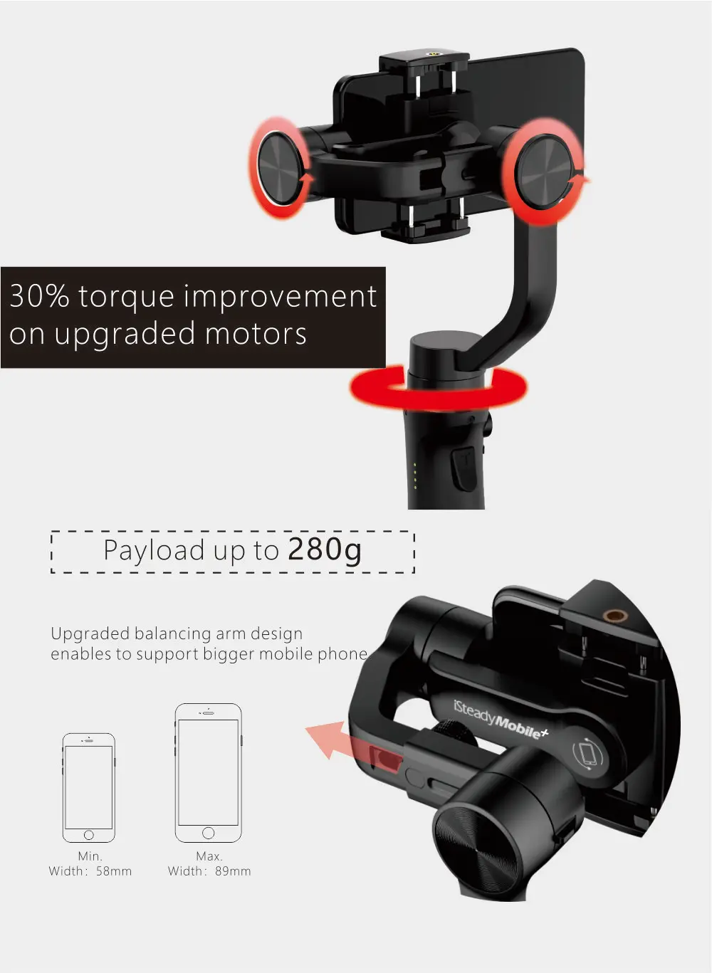 Hohem смартфона Gimbal iSteady Мобильный плюс 3-осевой Ручной Стабилизатор для iPhone 11X8 iPhone 7 6 Plus& huawei& смартфона Xiaomi