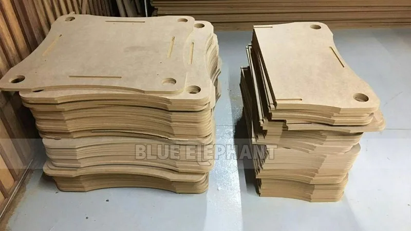 Dominica customers and Mahjong table—1530 CNC Wood Carving Machine (2)
