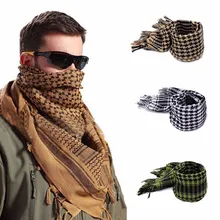 5 Colors Scarf Military Arab Tactical Desert Scarf Army KeffIyeh Shawl Scarve Neck Wrap Hunting Scarf