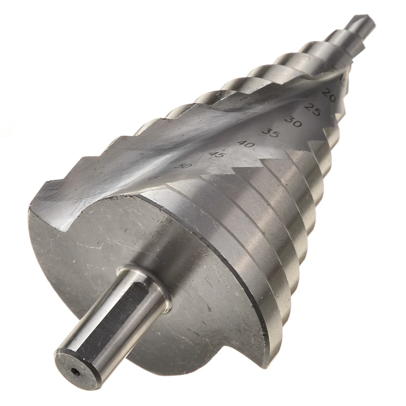 6-60mm-HSS-4241-Spiral-Groove-Flute-Stepped-Drill-Bits-12-Steps-Pagoda-Effective-Essential-Hole
