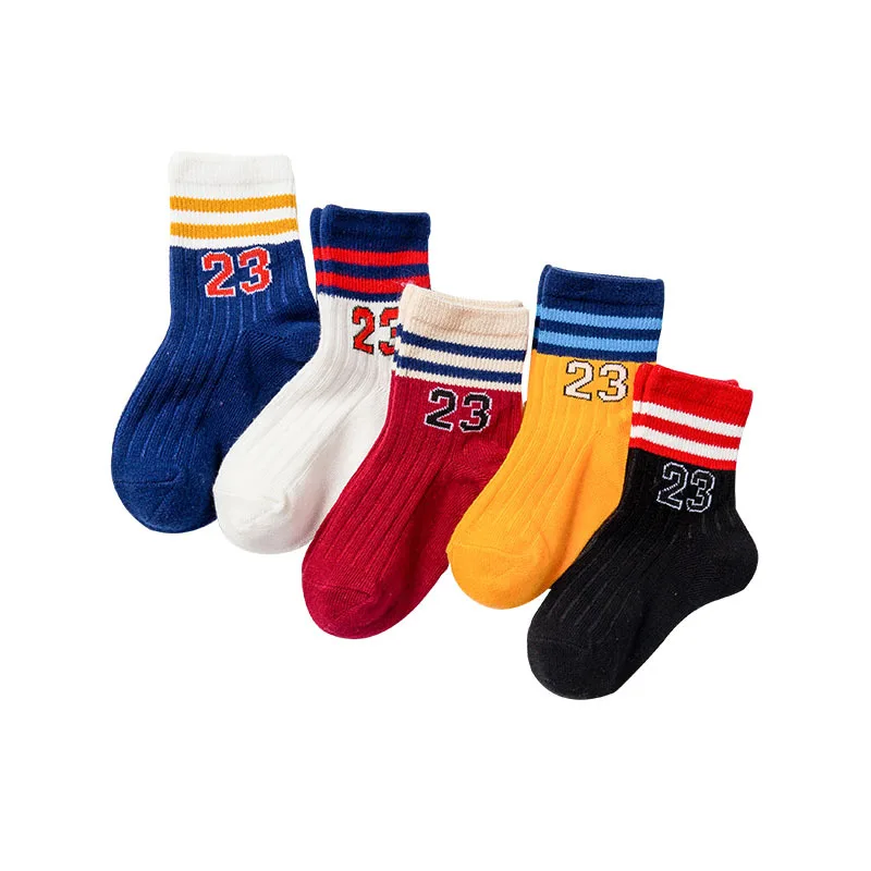 

Baby boys Socks 1 Pairs Children Autumn Winter Cartoon Socks for Girls Kids for Girls To School Sport Baby Girl Clothes Striped