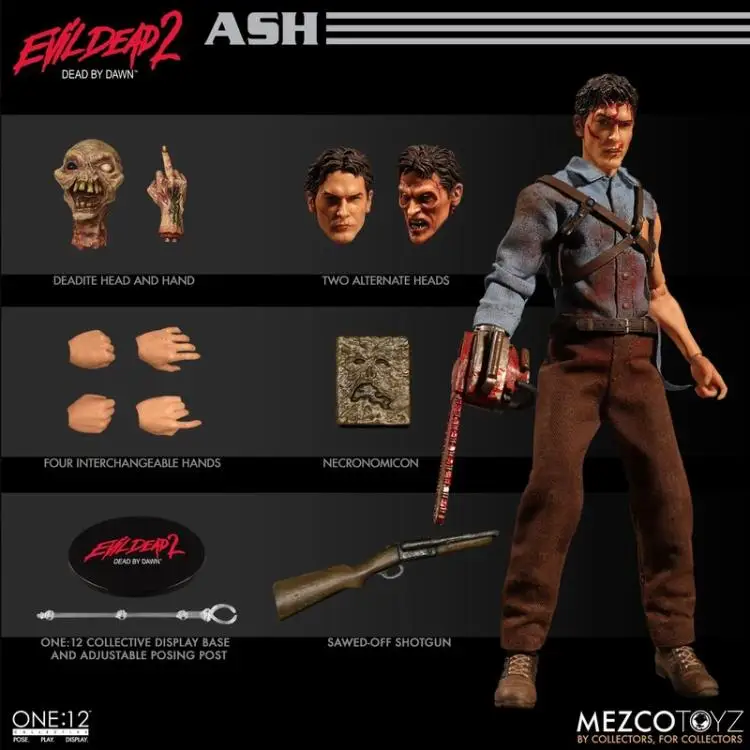 Mezco Toyz 76510 1/12 коллекционная экшн фигурка злой мертвецы 2 призрака игры для