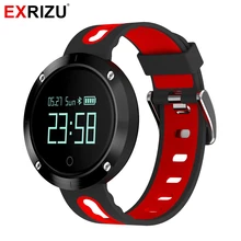 EXRIZU EX58 Спорт Bluetooth Смарт Браслет измеритель пульса и крови Давление монитор шагомер часы IP68 Фитнес браслет