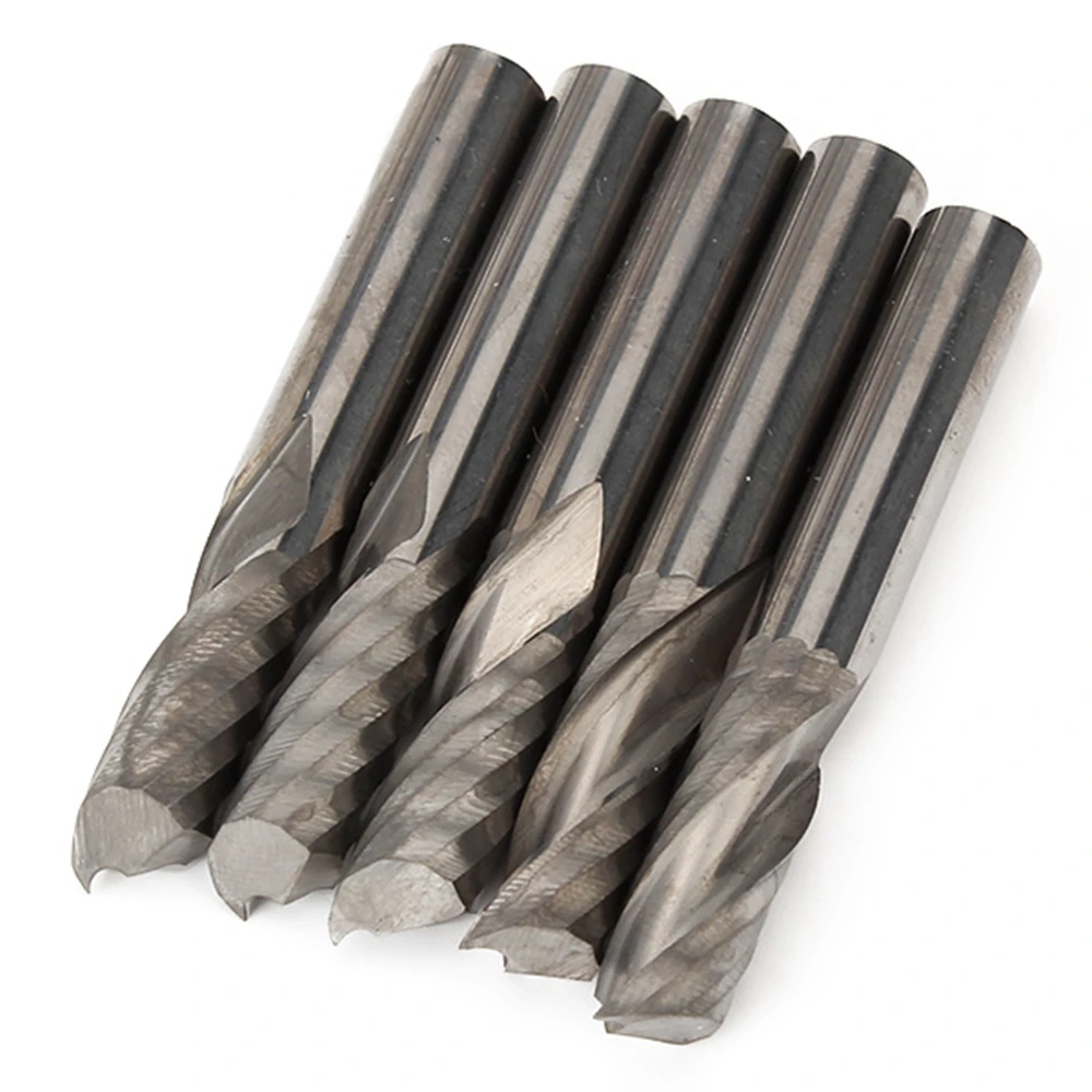 5pcs 6mm CNC Router Bits Single Flute Tools Sharp Edge Durablein