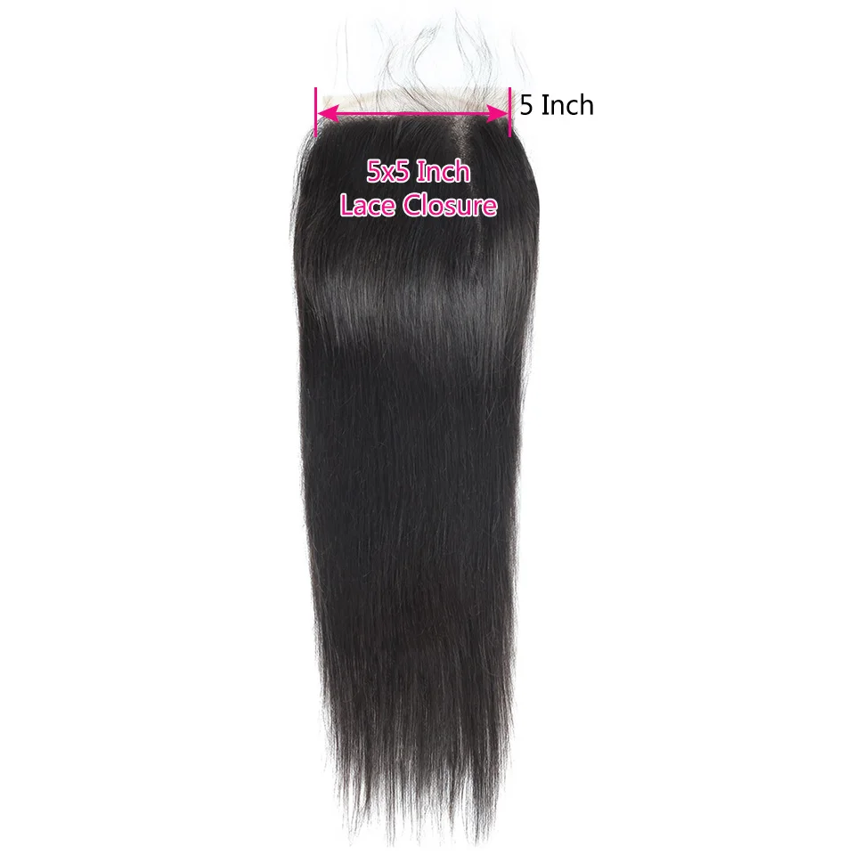 5X8-20 5 Fechamento Do Laço Com Cabelo