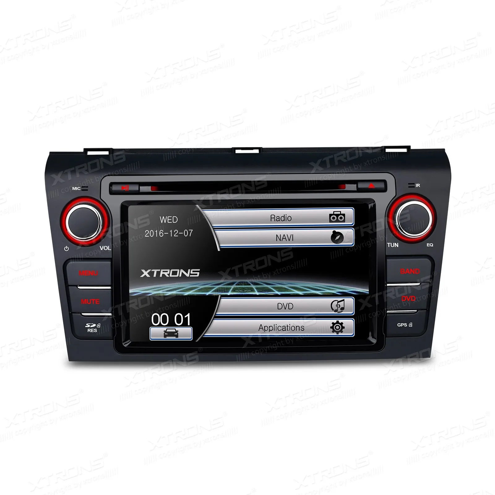 Top 7" Special Car DVD for Mazda 3 2004 2005 2006 2007 2008 2009 with Mazda Original User Interface/Appearance 1