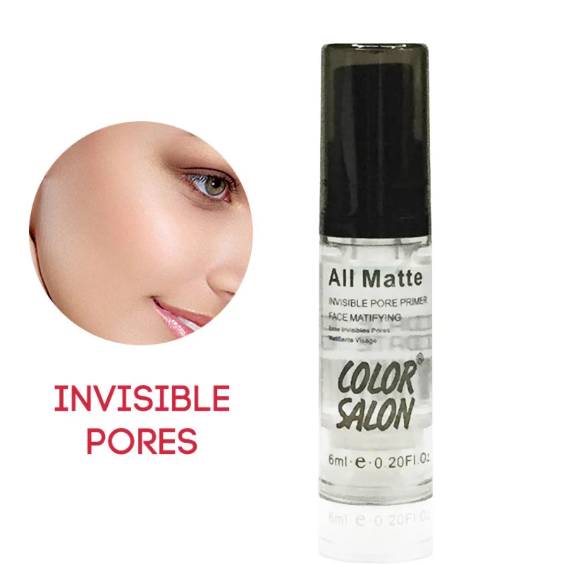 SACE LADY Face Base Primer Makeup 6ml Liquid Matte Make Up Fine Lines Oil-control Facial Cream Brighten Nude Foundation Cosmetic