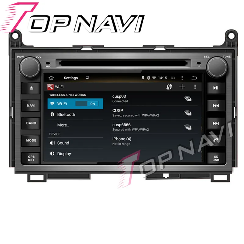 TOPNAVI 7 ''Восьмиядерный Android 8,0 Автомобильный gps навигация для dvd-плеер для Toyota Venza 2008-Авторадио DVD мультимедиа аудио плеер стерео 2 Din