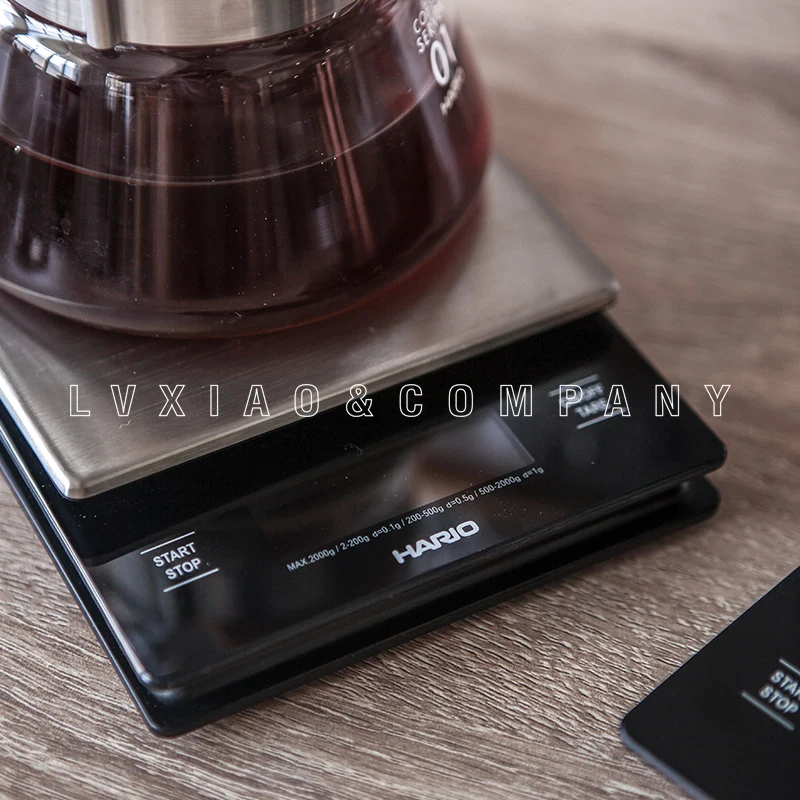  V60 Drip Scale/ V60 Metal Drip Scale Hario ABS resin/ stainlesssteel Portable Electronic Scale with