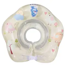Плавательный круг для детей новорожденных шеи воротник плавать ming бассейн круг надувной шеи кольцо для горячей весны спа плавать двойные кольца игрушки плот