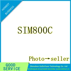2 шт./лот SIM800C четыре частоты GSM/GPRS модуль беспроводной приемопередатчик чип