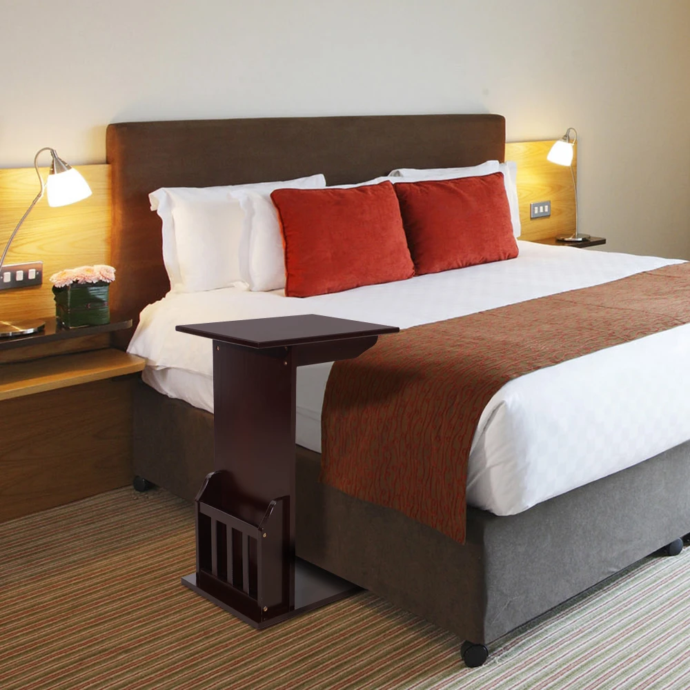 40*30*61cm L-shaped Coffee Table Basse Bedside/ Sofa Side Tables Tea Table