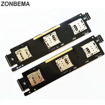 

ZONBEMA 50pcs/lot New SIM Card Reader Holder Connector Slot Flex Cable For ASUS Zenfone 6 A600CG
