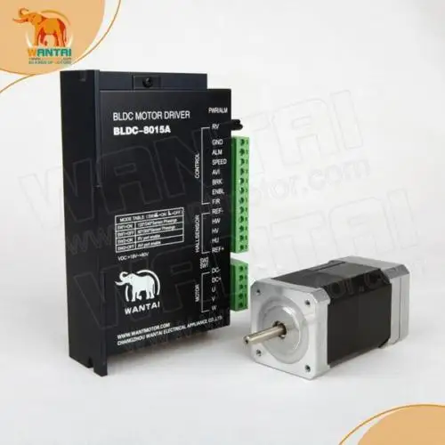 ( German Ship& EU No Tax) CE, Rosh, 3D CNC Wantai Nema 17 Brushless DC Motor 4000RPM, 24VDC,52W,3phs 42BLF02,high quality! ( German Ship& EU No Tax) CE, Rosh, 3D CNC Wantai Nema 17 Brushless DC Motor 4000RPM, 24VDC,52W,3phs 42BLF02,high quality!