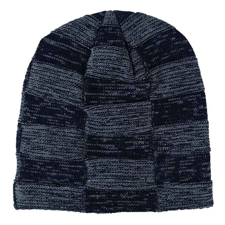 Xpole/зимняя шапочка-шарф, комплект из шерсти, теплая вязаная шляпа, толстая Кепка с черепом, для мужчин и женщин, на флисовой подкладке, для мужчин и женщин, шапка с черепом
