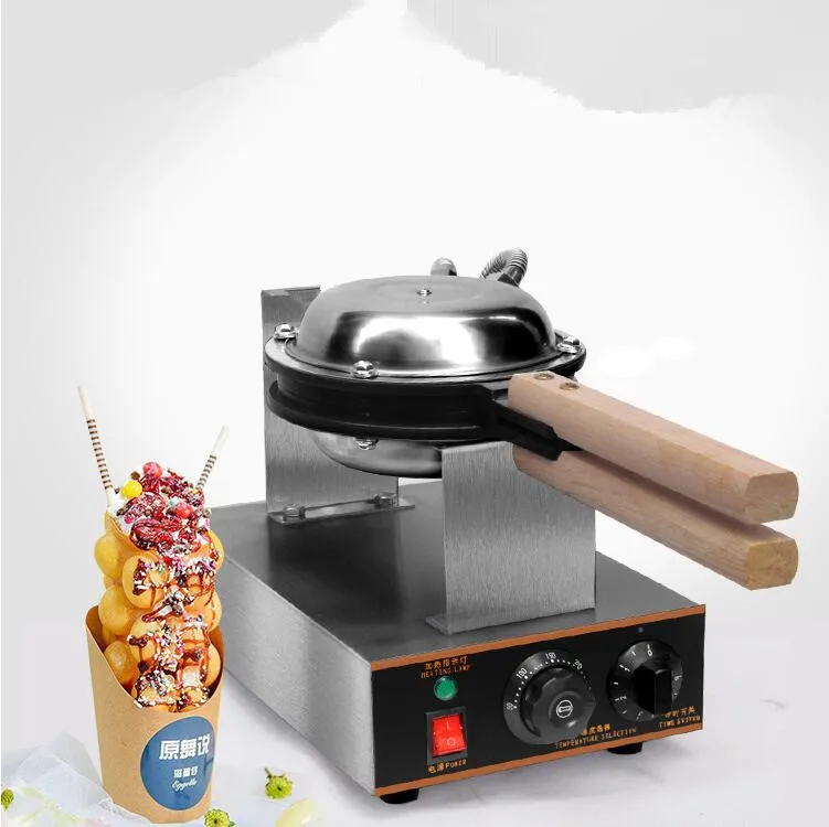 

110/220V Commercial Multifunction Electric Chinese Hong Kong Eggettes Puff Cake Waffle Iron Machine Egg Cake Oven EU/AU/Uk/US