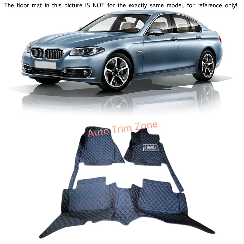 Interior Floor Mats & Carpets Foot Pads For BMW 5 Series F10 2014-2016
