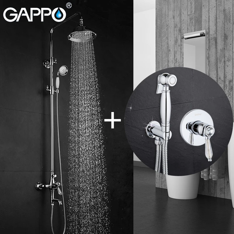 

GAPPO bidet faucets muslim shower bidet mixer bidet toilet sprayer handheld shower washers tap mixer