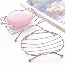 Металлическая мыльница Нержавеющая сталь мыло подставка держатель творческий функциональная Ванная комната нержавеющей мыльница LX2935