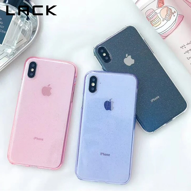Блестящий чехол LACK для телефона iphone XS Max 6 6S 7 8 Plus XR задняя крышка ультратонкие