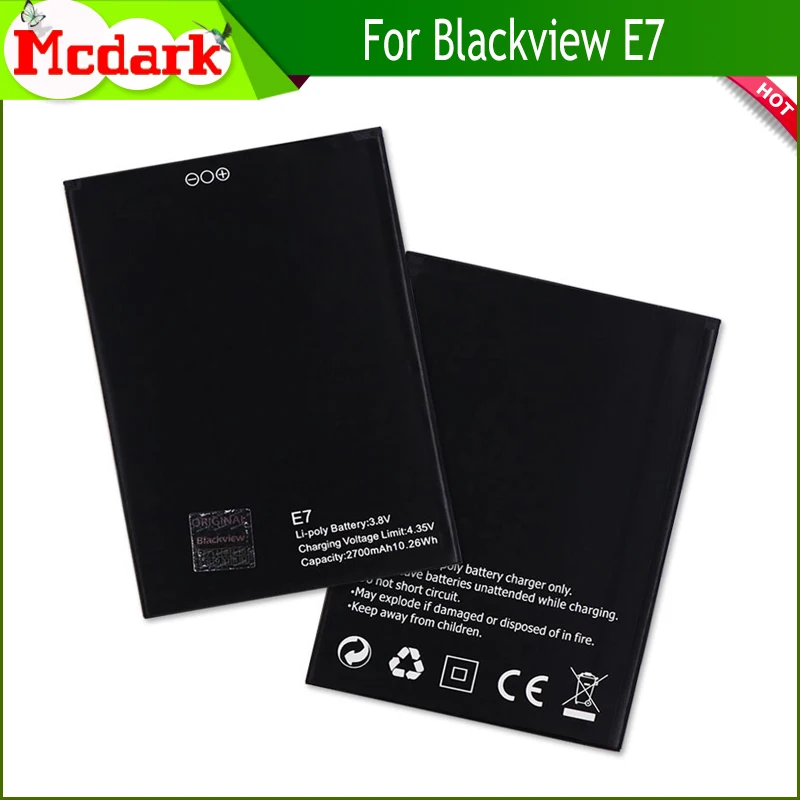Для Blackview E7 Аккумулятор для E7S аккумулятор аккумуляторная батарея AKKU 2700 мАч |