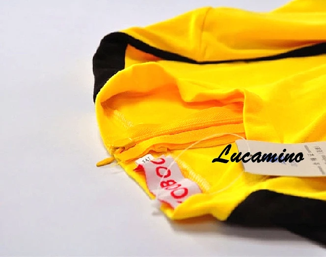 Geladen overschrijving porselein Originele Hoge kwaliteit Echt Bruce Lee Jumpsuit geel trainingspak kungfu  training kleding klassieke nunchukus jeet kune do uniform