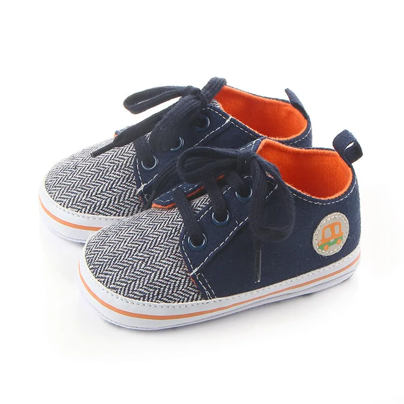 Bebés zapatos casuales niño Infantil encantadora zapatos zapato de lona Prewalkers bebé lindo para 3-12 m niños primeros caminante