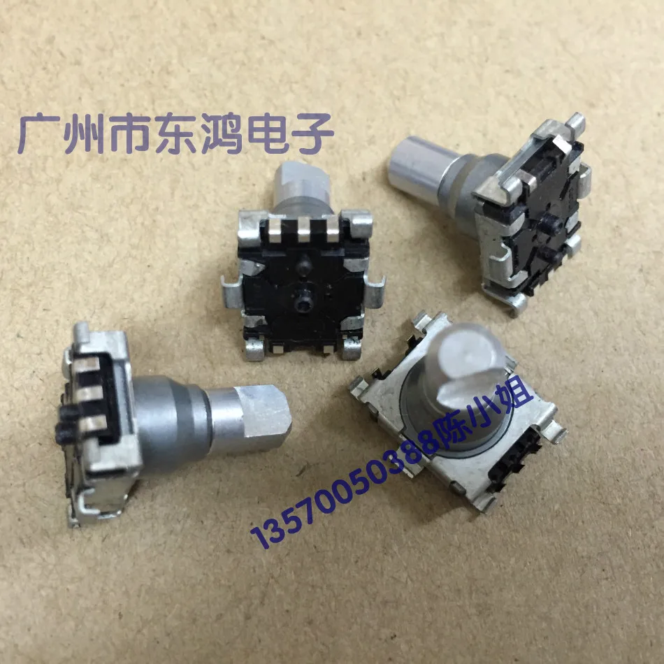 

2PCS/LOT ALPS Alps type EC11 patch encoder, no switch 30, positioning number 15, pulse point axis 15mm