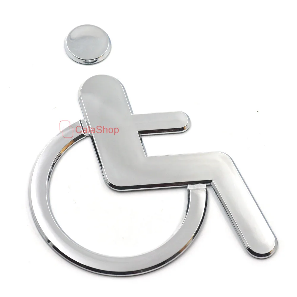 1 Pcs / Lot 200mmx150mm Office Public Toilet Signs Wc Wall Stickers ...