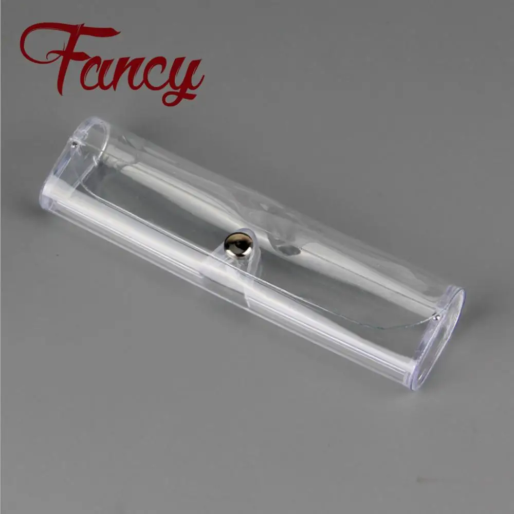 

spectacle case reading glass case durable transparent button eyeglasses box OPP Glass Case Eyewear Holder for Presbyopic