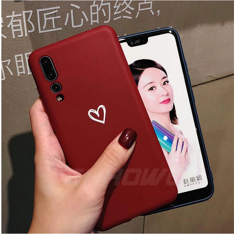 Роскошный Матовый силиконовый чехол для huawei P30 P20 Lite Y6 Pro Y9 P Smart Y5 Honor 8C 8C 7A 7C Pro/Mate 10 Lite Nova 3i 4