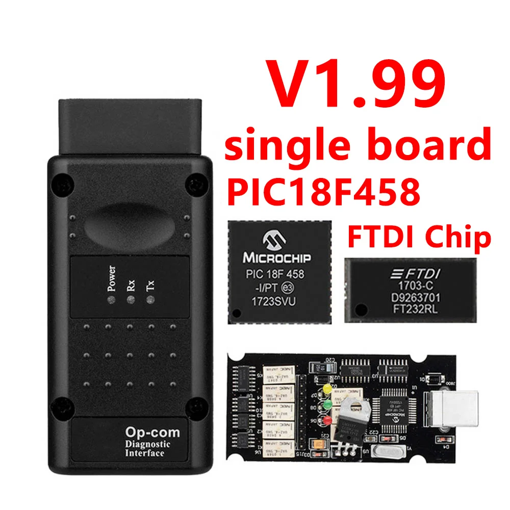 2018 High Quality OPCOM 1.99 1.78 V1.70 For Opel Diagnostic Scanner OP