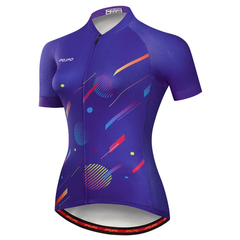 JPOJPO летняя велосипедная майка для женщин профессиональная команда Велосипедная Одежда Майо Ciclismo быстросохнущая MTB велосипедная майка Топ велосипедная рубашка - Цвет: Style 9