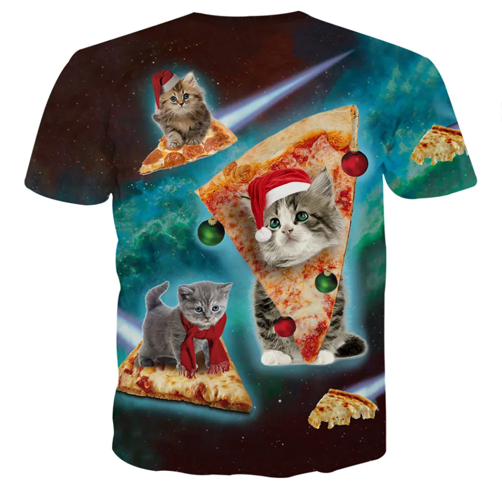 Mr.1991/брендовая модная Милая футболка с объемным рисунком суперспособного кота для мальчиков, модная футболка с объемным рисунком для девочек, футболка для крупных детей 6-18 лет, A9