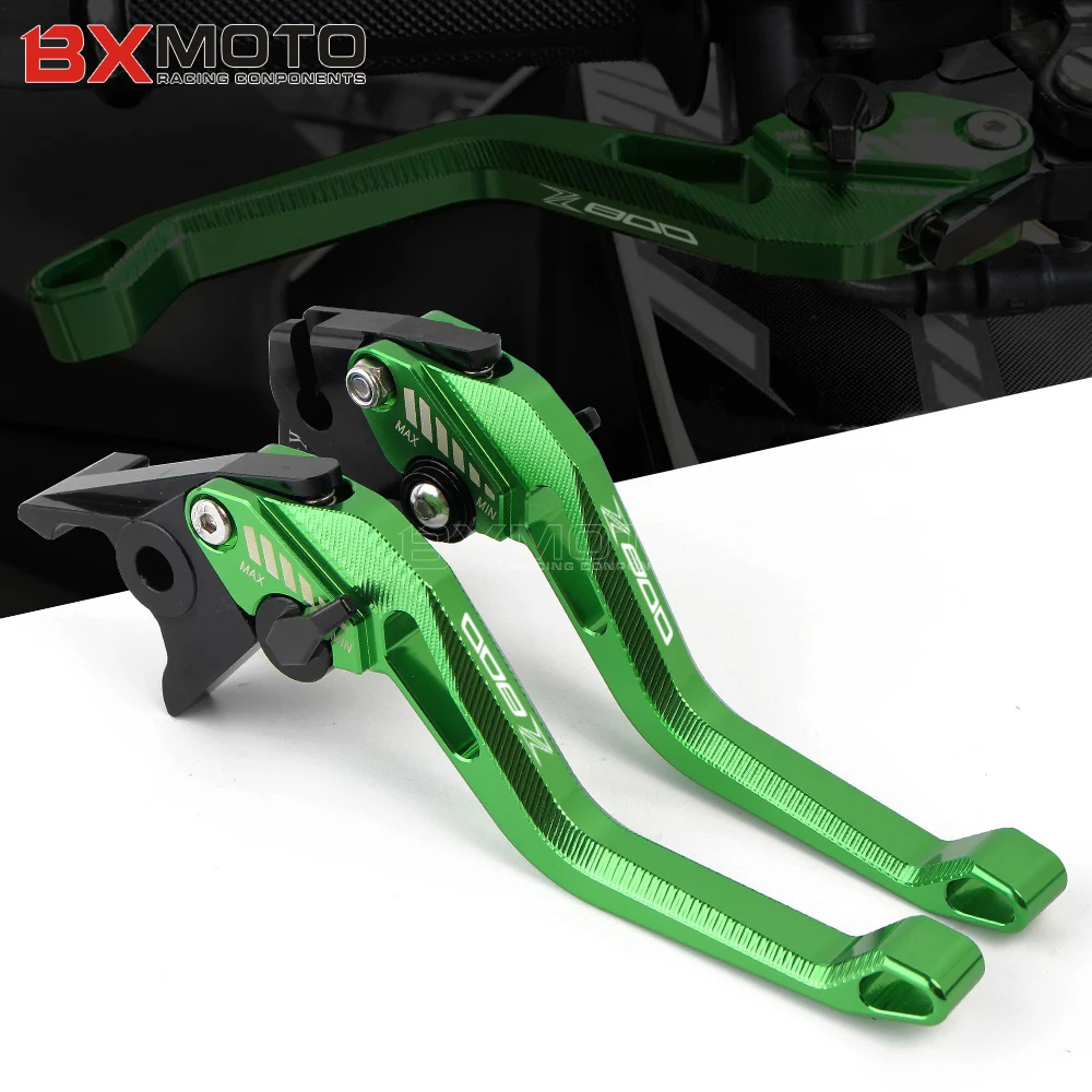 Логотип ZX6R CNC Регулируемые рычаги тормозной муфты мотоцикла для Kawasaki ZX 6R 2019