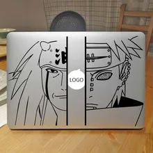 Jiraiya& Pain аниме наклейка для ноутбука Apple MacBook Air наклейка 13 Pro retina 11 12 15 17 дюймов Наруто Mac ноутбук наклейка для кожи