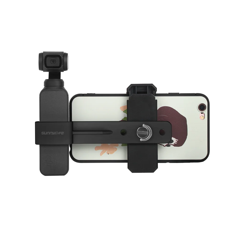 

Phone Holder Mount Clip for DJI OSMO Pocket Handheld Gimbal Camera Stabilizer Stand Connector Adapter Support Spare Accessory